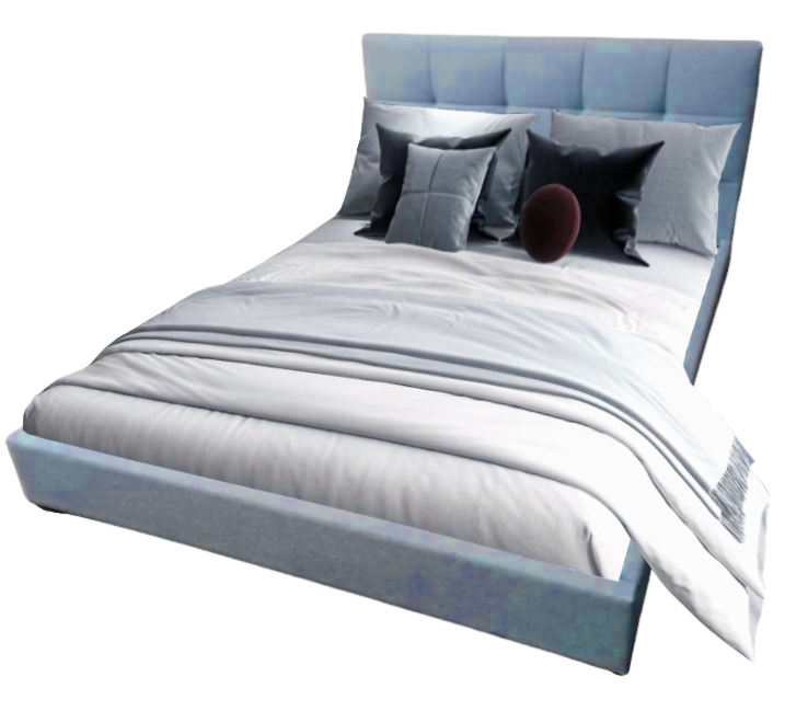 CAMA LT74-QB QUEEN AZUL